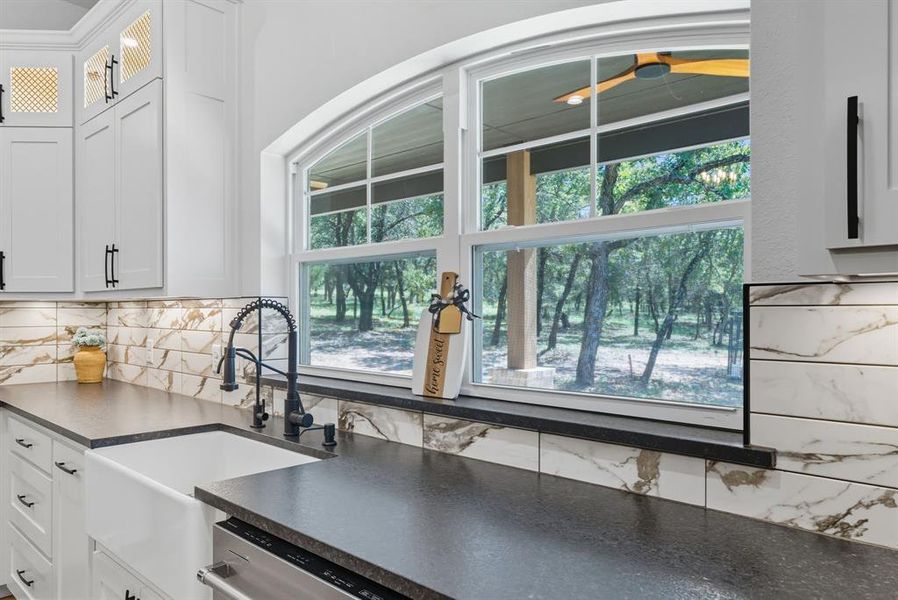 Close-up of interior finishes inside a home in , Alvord (Image 18).
