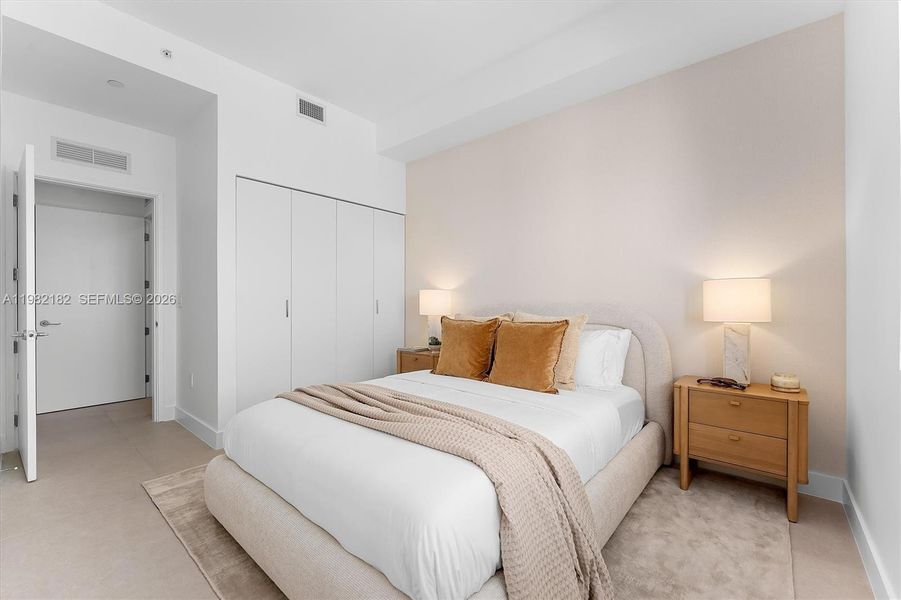 Furnished interior view inside a new home in , Miami (Image 7).