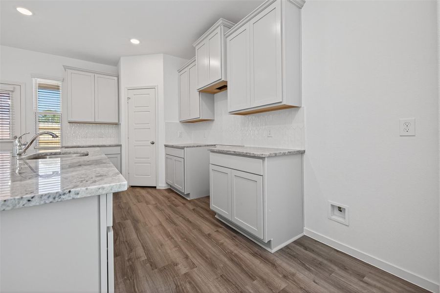 Furnished interior view inside a new home in Enclave at Willis, Willis (Image 13).