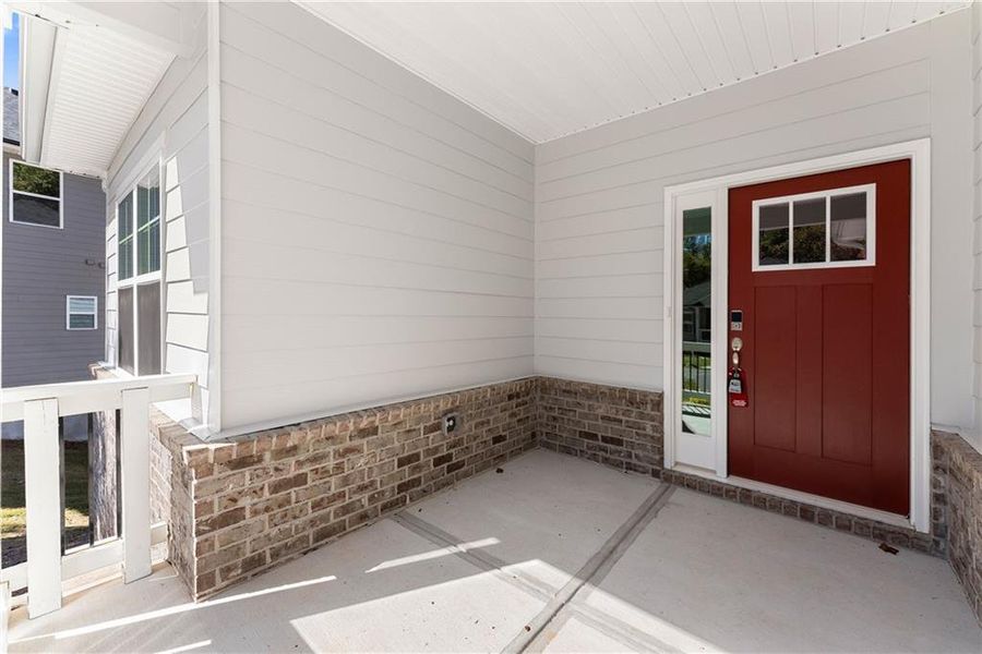 Furnished interior view inside a new home in Habersham Meadows, Demorest (Image 10).