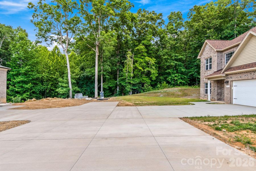 Front exterior of a new home in , Winston-Salem, NC, highlighting curb appeal (Image 22).