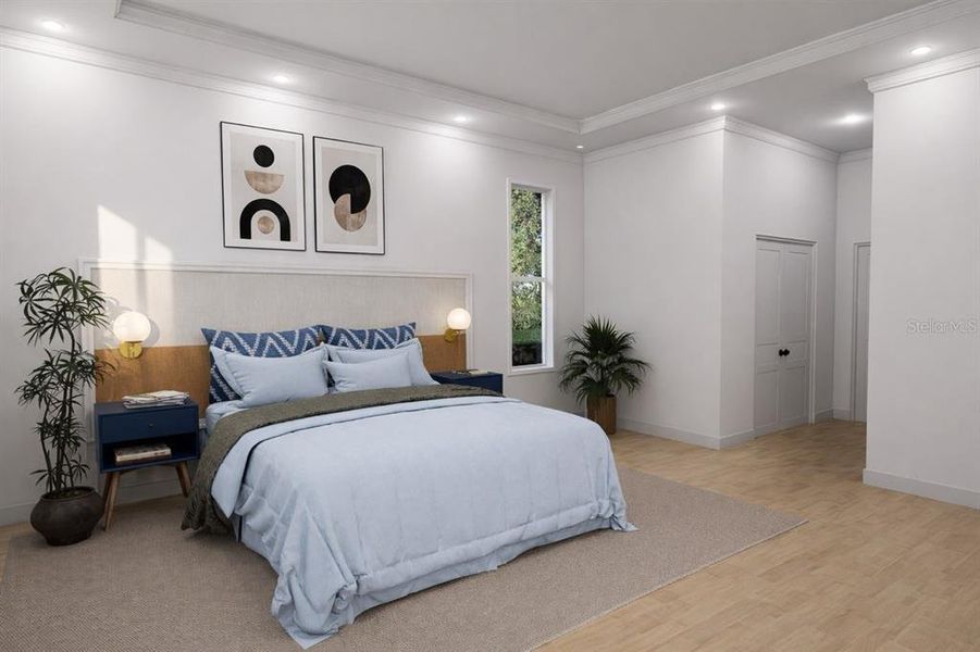 Furnished interior view inside a new home in , Port Charlotte (Image 9).