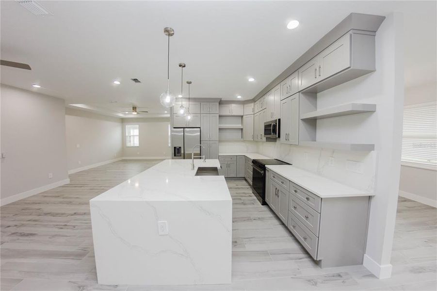Furnished interior view inside a new home in , Eustis (Image 13).