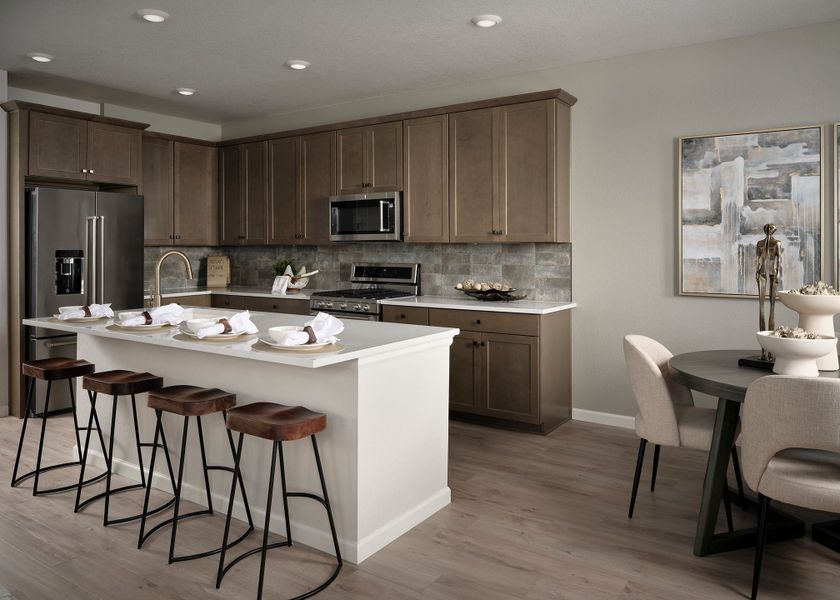 Representative furnished interior of a home built from the D by Tri Pointe Homes in Westside Crossing, Berthoud (Image 16).