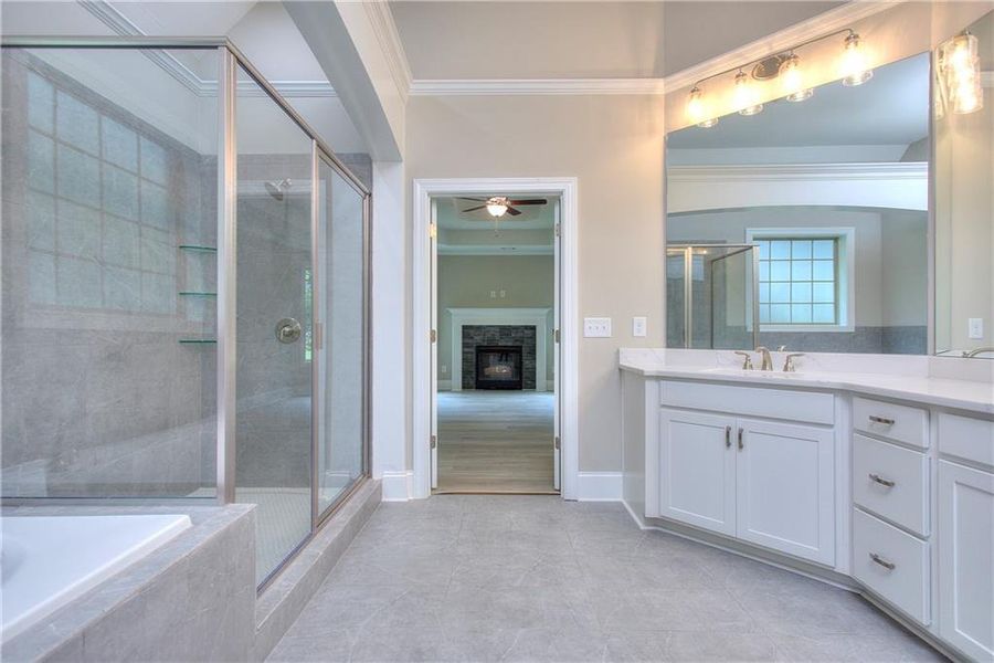 Furnished interior view inside a new home in , Conyers (Image 14). Furnished interior view inside a new home in , Conyers (Image 14).