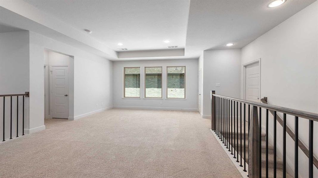 Spacious, unfurnished interior of a new home in Mosaic 50', Celina (Image 16). Spacious, unfurnished interior of a new home in Mosaic 50', Celina (Image 16).