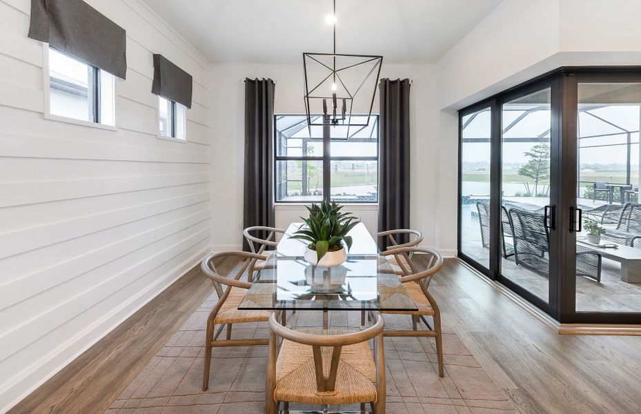 Furnished interior view inside a new home in Talon Preserve on Palmer Ranch, Nokomis (Image 15).