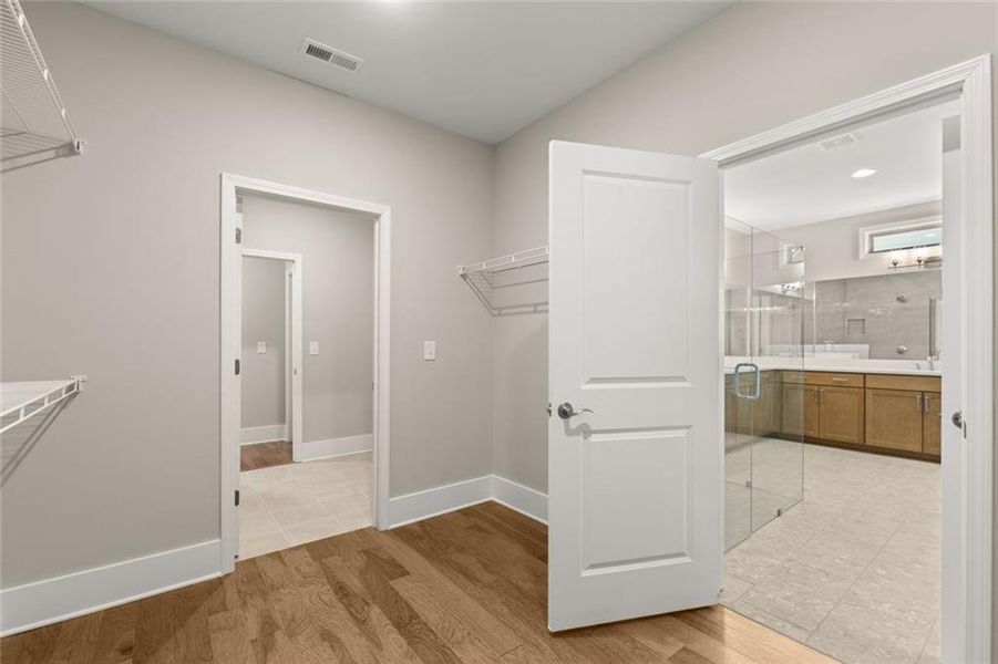 Furnished interior view inside a new home in Soleil Summit Chase, Snellville (Image 12).