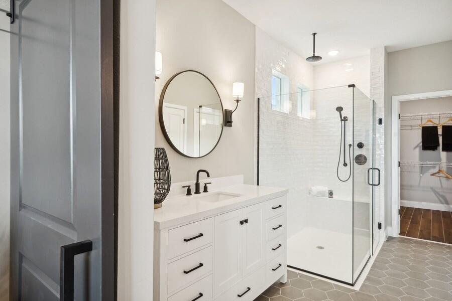 Furnished interior view inside a new home in , Port St. Lucie (Image 21).