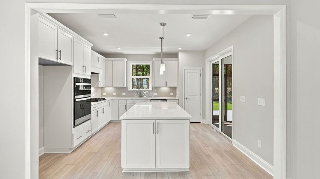 Furnished interior view inside a new home in Sun City Hilton Head, Bluffton (Image 12).