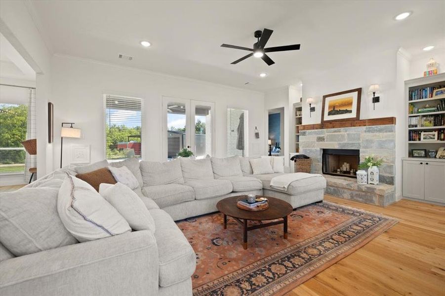 Furnished interior view inside a new home in , Springtown (Image 27). Furnished interior view inside a new home in , Springtown (Image 27).