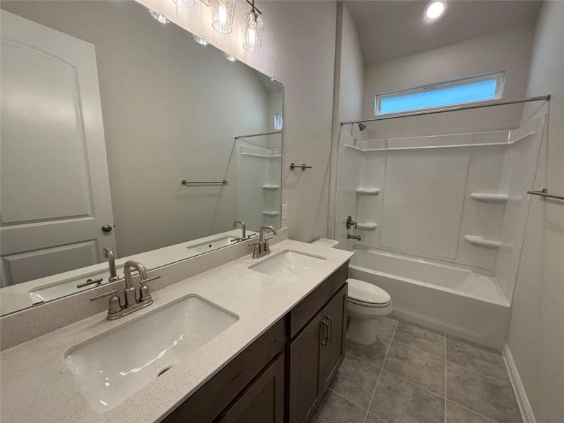 Furnished interior view inside a new home in Cannon Ranch 40s, Dripping Springs (Image 11).