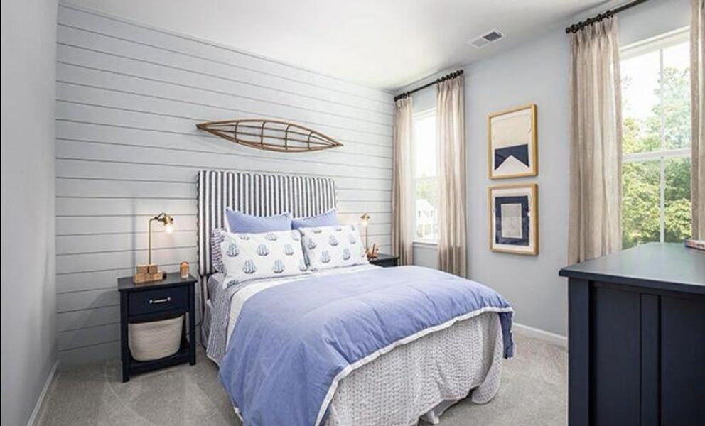 Furnished interior view inside a new home in Sweetgrass at Summers Corner, Summerville (Image 14).