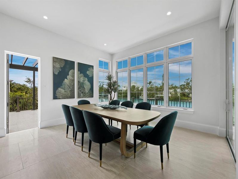 Furnished interior view inside a new home in , Sarasota (Image 39).