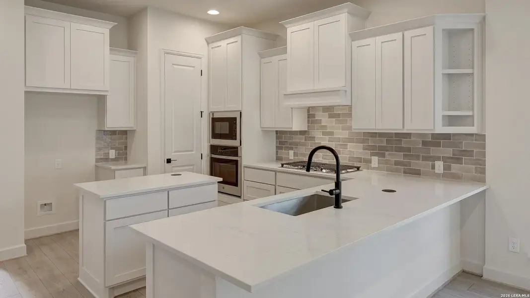 Furnished interior view inside a new home in Ladera, San Antonio (Image 8).