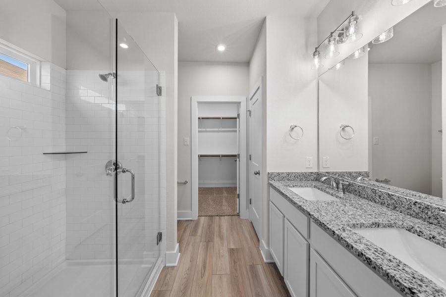 Furnished interior view inside a new home in North Point, Temple (Image 6).