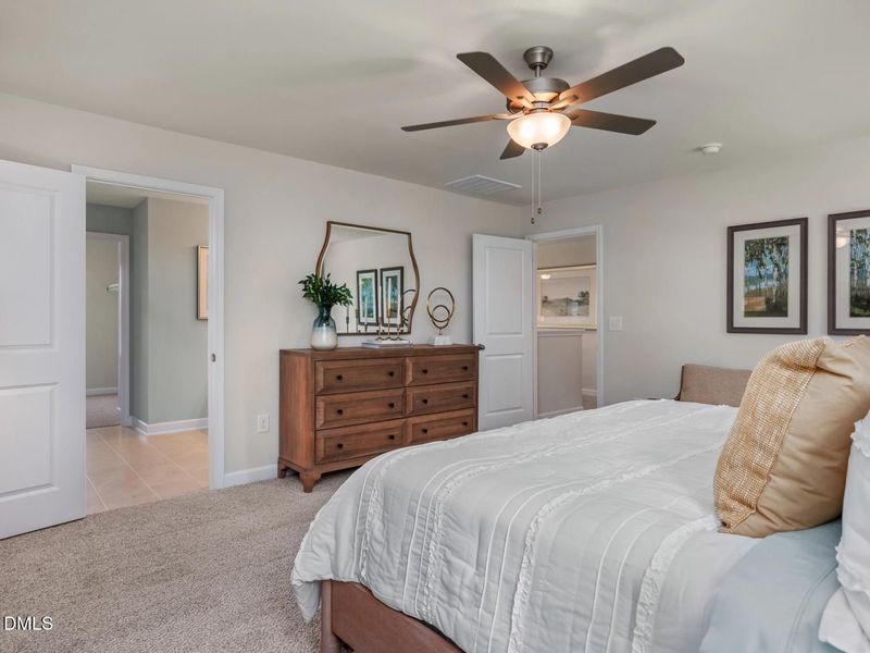 Furnished interior view inside a new home in Wendell Ridge, Wendell (Image 21).