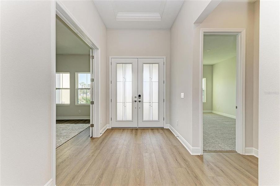 Spacious, unfurnished interior of a new home in Triple Creek, Riverview (Image 24). Spacious, unfurnished interior of a new home in Triple Creek, Riverview (Image 24).