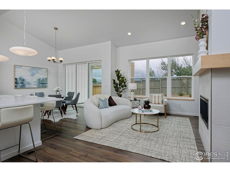 Furnished interior view inside a new home in West Grange, Longmont (Image 16). Furnished interior view inside a new home in West Grange, Longmont (Image 16).
