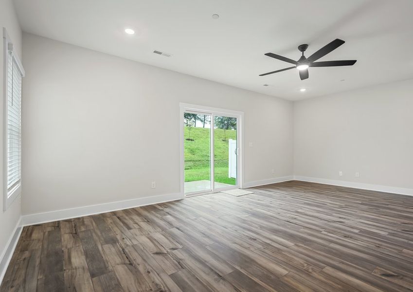 Representative unfurnished interior of a home built from the Sullivan by LGI Homes in Crystal Creek, Spring Hill (Image 7).