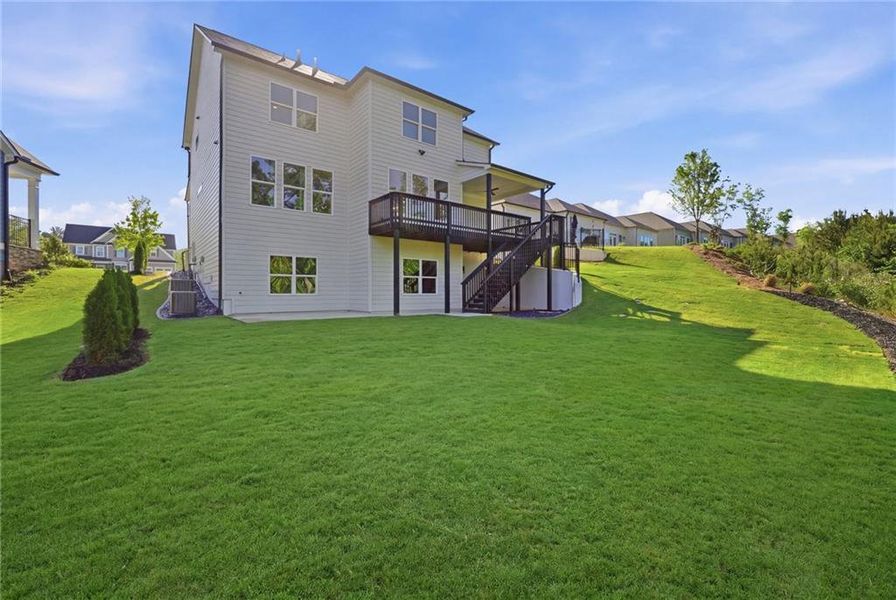 Exterior details and patio area of a home in , Woodstock (Image 29).