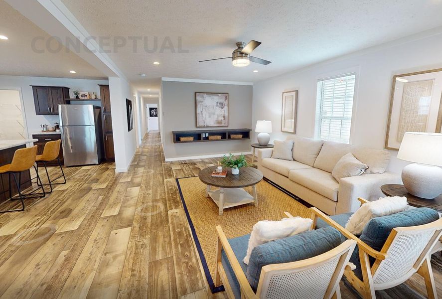 Furnished interior view inside a new home in , St. George (Image 9).