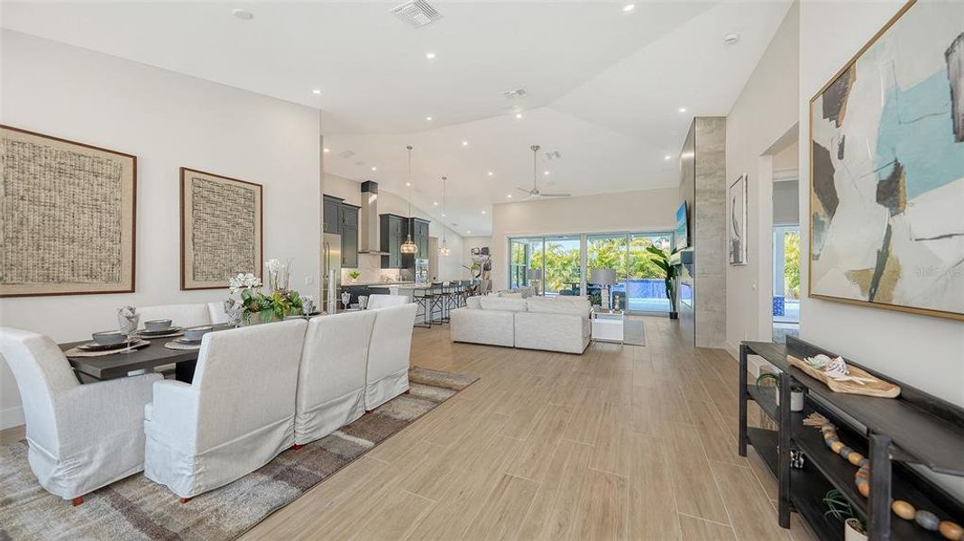 Furnished interior view inside a new home in , Bradenton (Image 36).