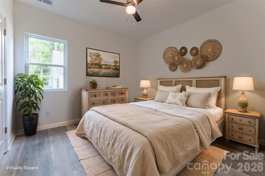 Furnished interior view inside a new home in , Gastonia (Image 9).