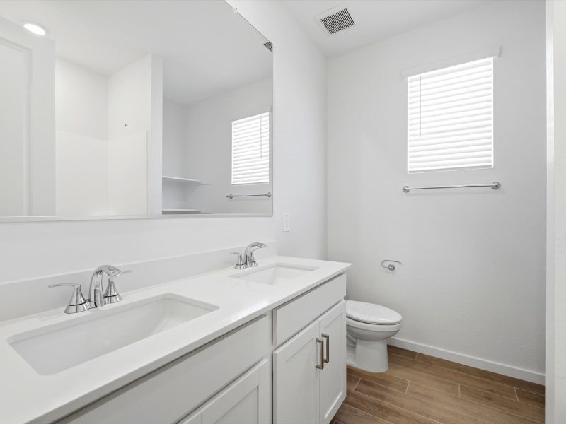 Furnished interior view inside a new home in White Tank Foothills Reserve Series, Waddell (Image 9).