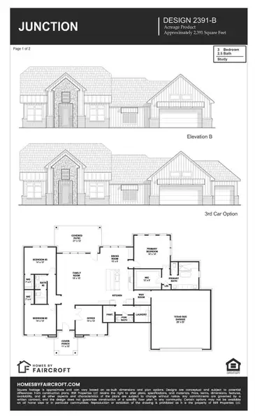 2D floor plan layout of this home in , Needville, TX (Image 3).