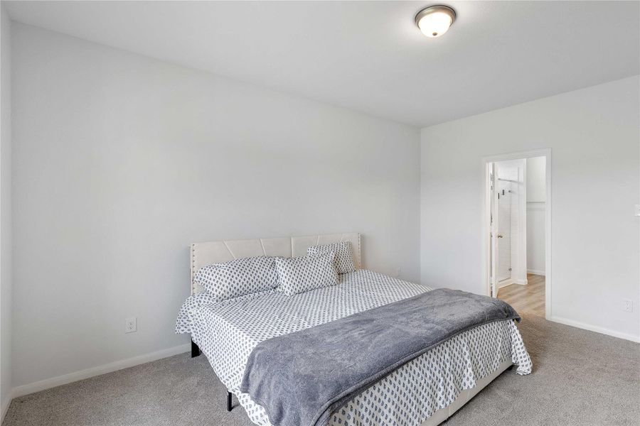 Furnished interior view inside a new home in Sweetgrass Village, Crosby (Image 15).