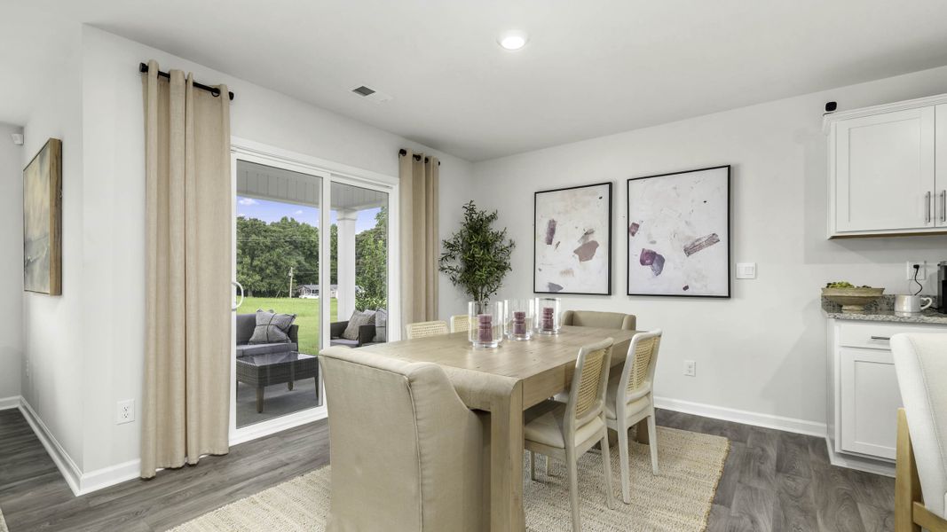 Furnished interior view inside a new home in Baymeade, Lexington (Image 12).