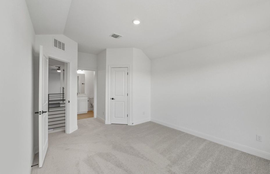 Spacious, unfurnished interior of a new home in Saddleback at Santa Rita Ranch, Liberty Hill (Image 32). Spacious, unfurnished interior of a new home in Saddleback at Santa Rita Ranch, Liberty Hill (Image 32).