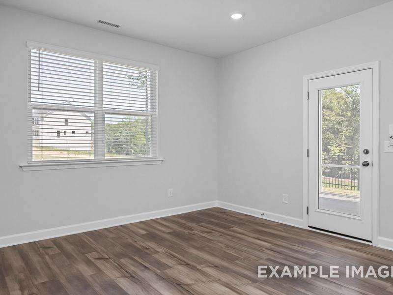 Representative unfurnished interior of a home built from the The Preston A by Davidson Homes LLC in Wellers Knoll, Lillington (Image 24). Representative unfurnished interior of a home built from the The Preston A by Davidson Homes LLC in Wellers Knoll, Lillington (Image 24).