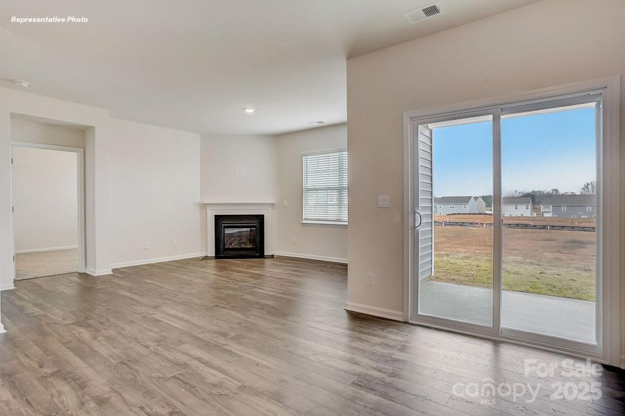 Spacious, unfurnished interior of a new home in Woodhaven at Chester, Chester (Image 14).