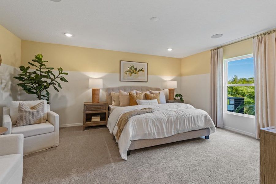 Representative furnished interior of a home built from the King by Holiday Builders in Poinciana, Poinciana (Image 13).
