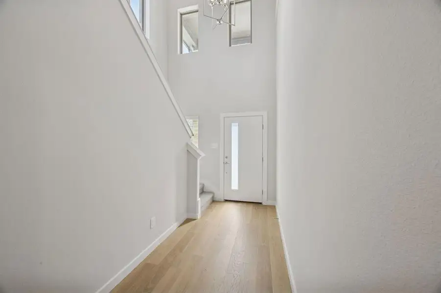 Entryway in the Oak II home plan by Trophy Signature Homes – REPRESENTATIVE PHOTO