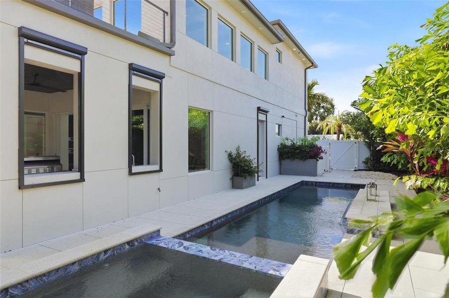 Exterior details and patio area of a home in , Sarasota (Image 4).