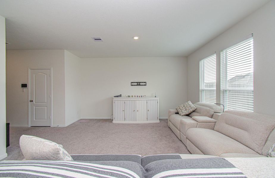 Furnished interior view inside a new home in , Cypress (Image 8). Furnished interior view inside a new home in , Cypress (Image 8).
