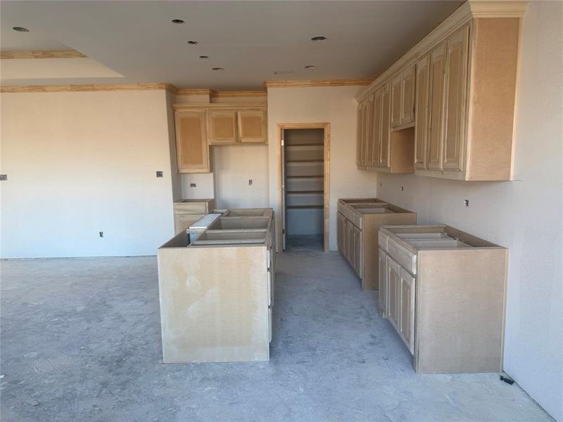 In-progress construction of a new home in , Cleburne, TX (Image 4).