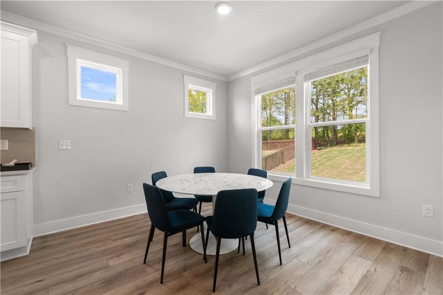 Furnished interior view inside a new home in Brush Arbor, McDonough (Image 16).