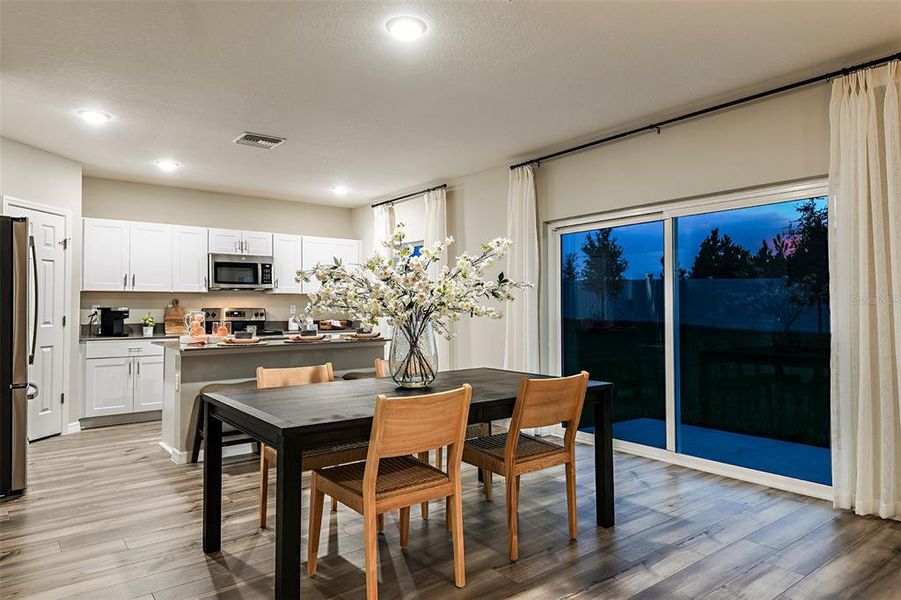 Furnished interior view inside a new home in Pasadena Landing, Wesley Chapel (Image 19).