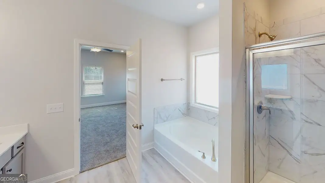 Furnished interior view inside a new home in Holliday Pass, Griffin (Image 4).