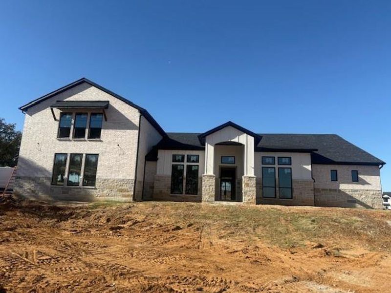 Beautiful Brick and Stone Exterior