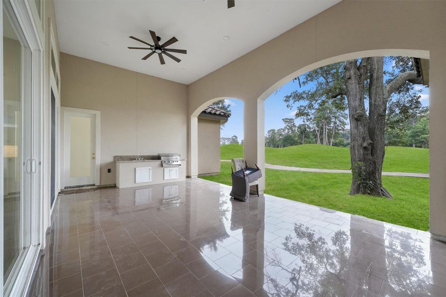 Furnished interior view inside a new home in , Houston (Image 7).
