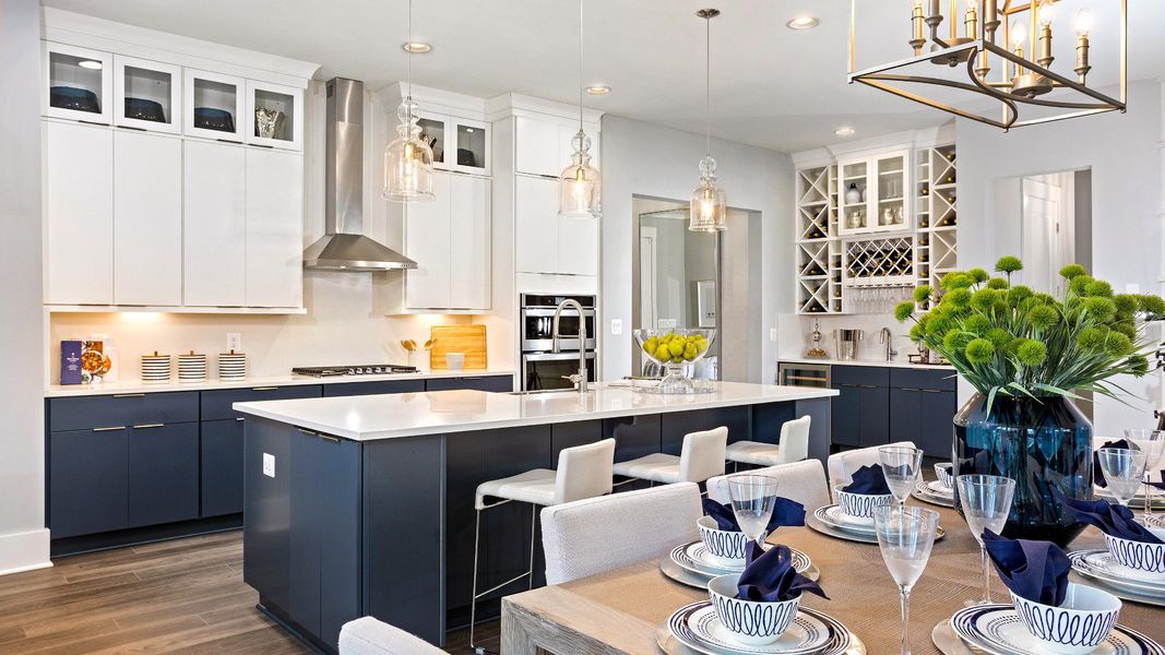 Representative furnished interior of a home built from the Unity by DRB Elevate. in Summerwind Crossing at Lakes of Cane Bay, Summerville (Image 8).