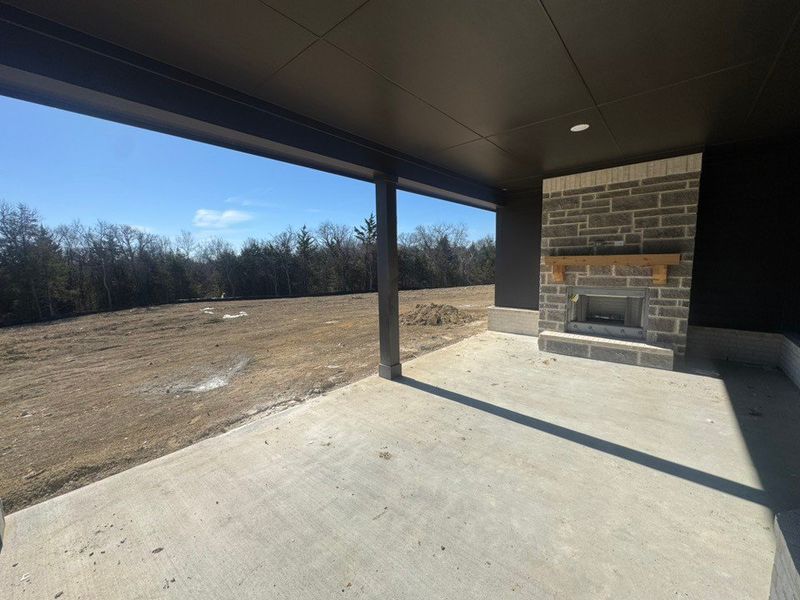 Exterior details and patio area of a home in Creekview Addition, Van Alstyne (Image 2). Exterior details and patio area of a home in Creekview Addition, Van Alstyne (Image 2).