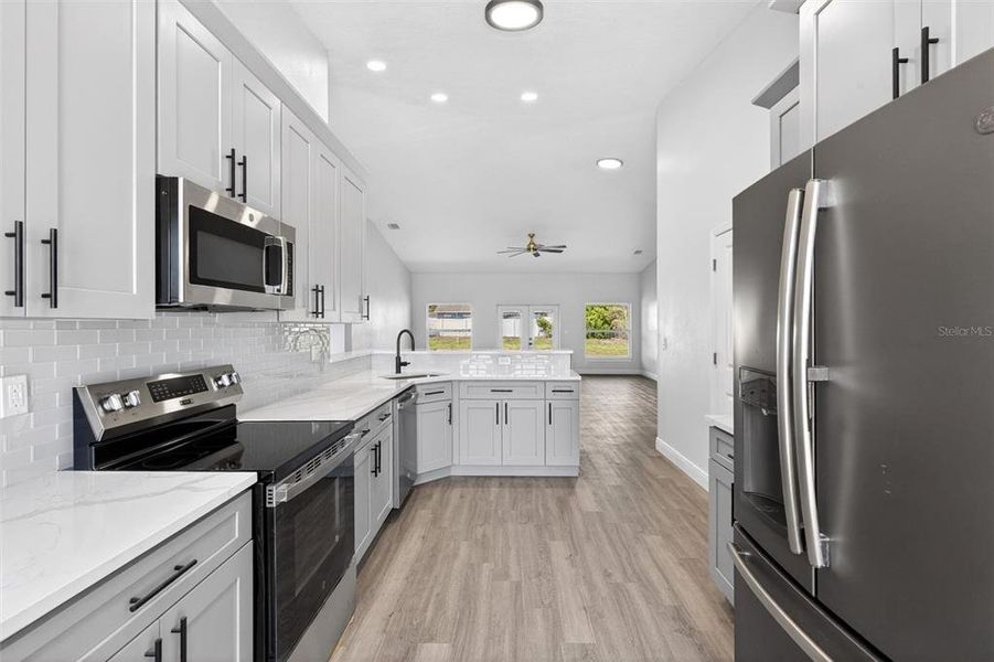 Furnished interior view inside a new home in , Ormond Beach (Image 6).