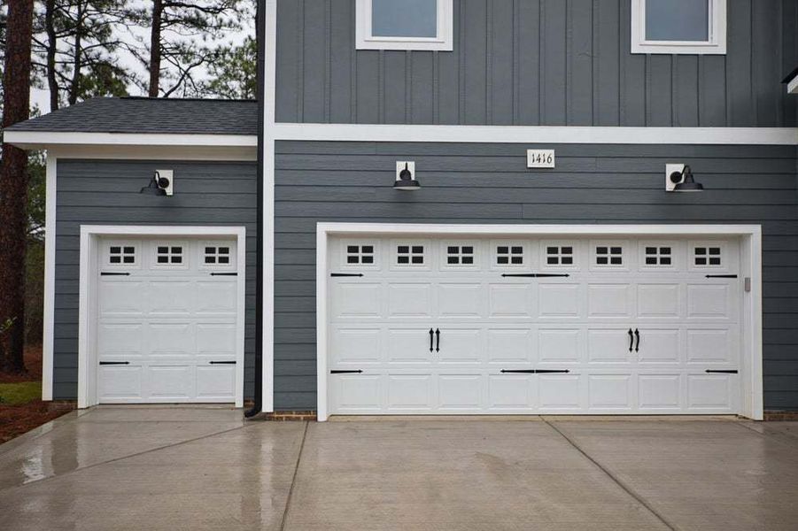 Golf Cart Garage Option