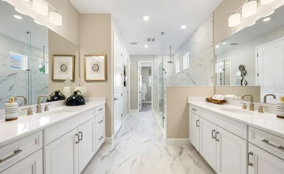 Furnished interior view inside a new home in Victoria Lakes, Odessa (Image 12). Furnished interior view inside a new home in Victoria Lakes, Odessa (Image 12).